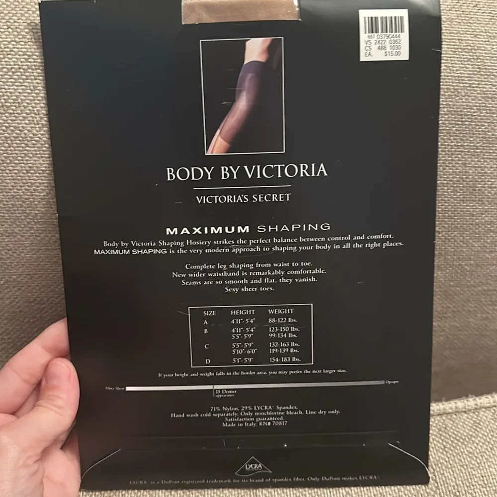 NWT Victoria's Secret Pale Nude Body by Victoria Shaping long line Control Top